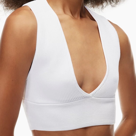 ARITZIA Babaton Sculpt Knit Deep V Tank - Picture 2 of 3